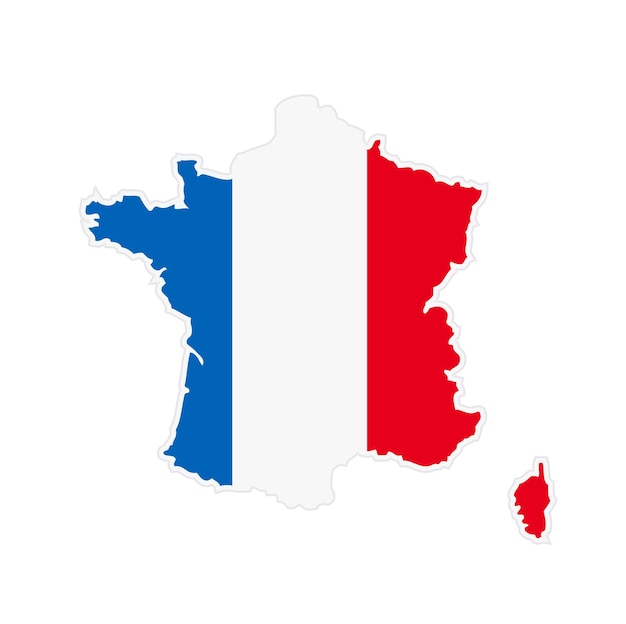 Mappa della Francia