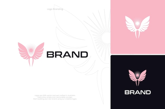 Marca del logo di Angel Wings
