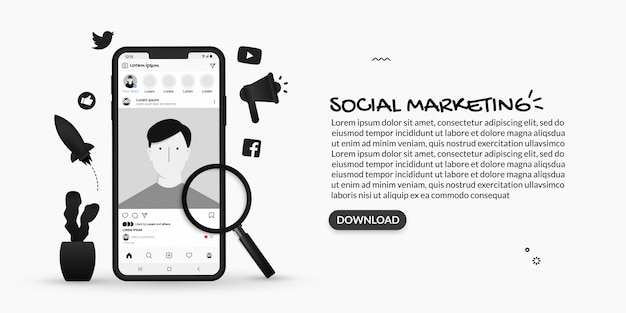 Marketing digitale e concetto di pubblicità sociale