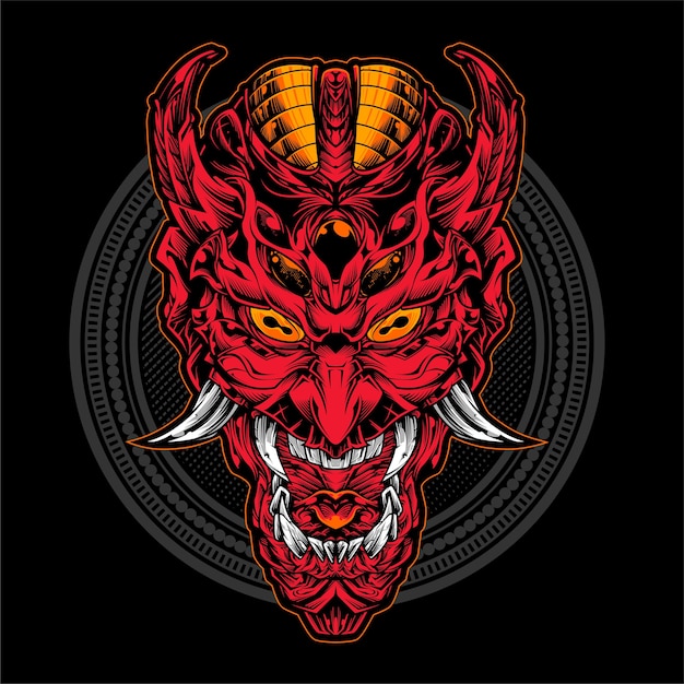 Maschera Oni Mushi