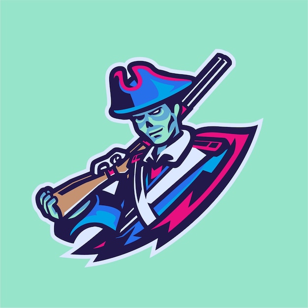 Mascotte fantasma pirata