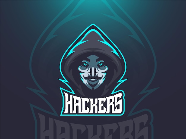 Mascotte speciale del logo Hacker Esport