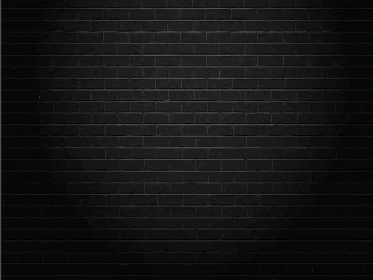 Vettore mattone scuro texture muro