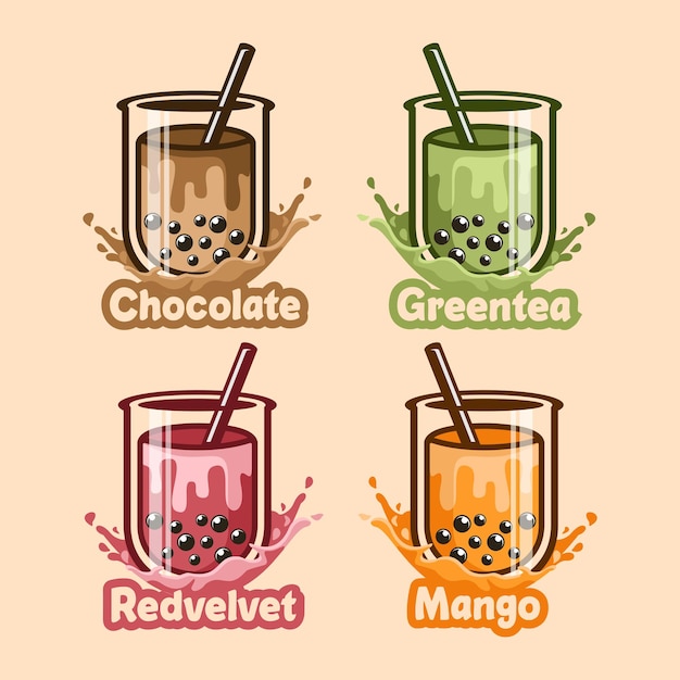 menu di bubble tea