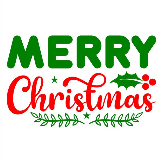 Merry Christmas T-shirt design Giorno di Natale tipografia t-shirt design Tipografia vettoriale di Natale