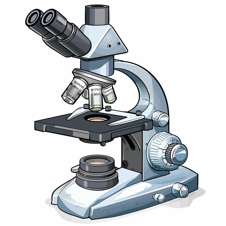 Vettore microscopio
