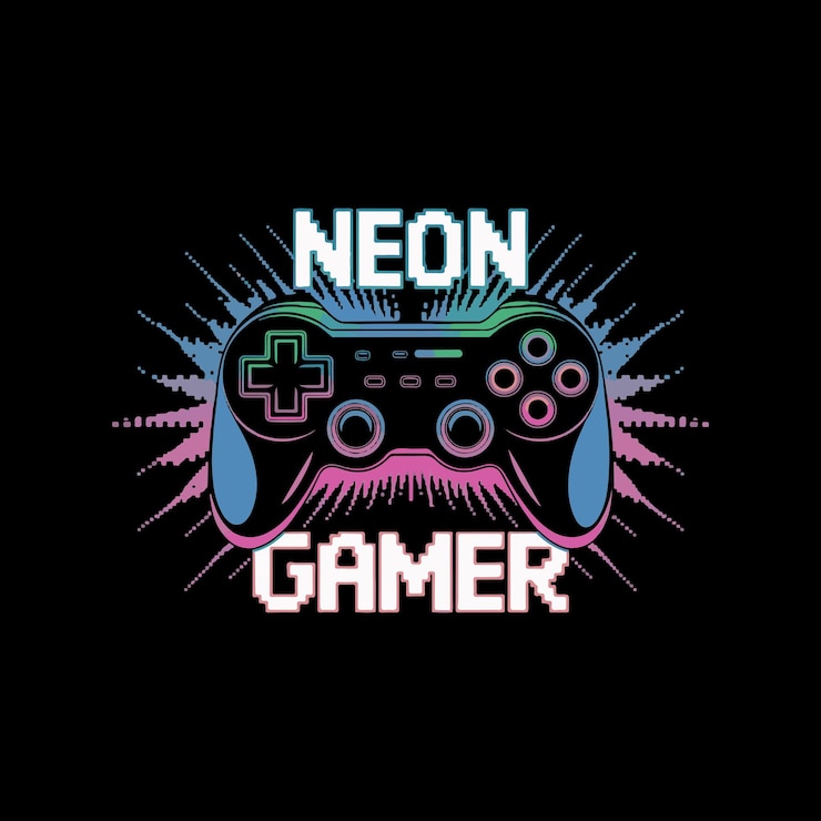 Vettore miglior design di maglietta da gamer