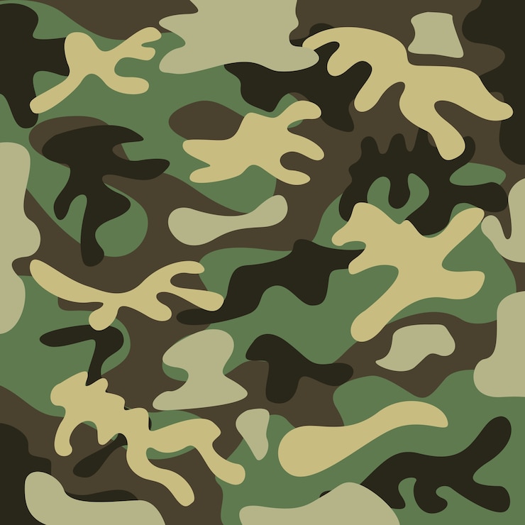 Vettore mimetizzazione militare
