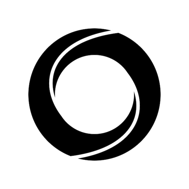 Minimal Awesome O Logo Design