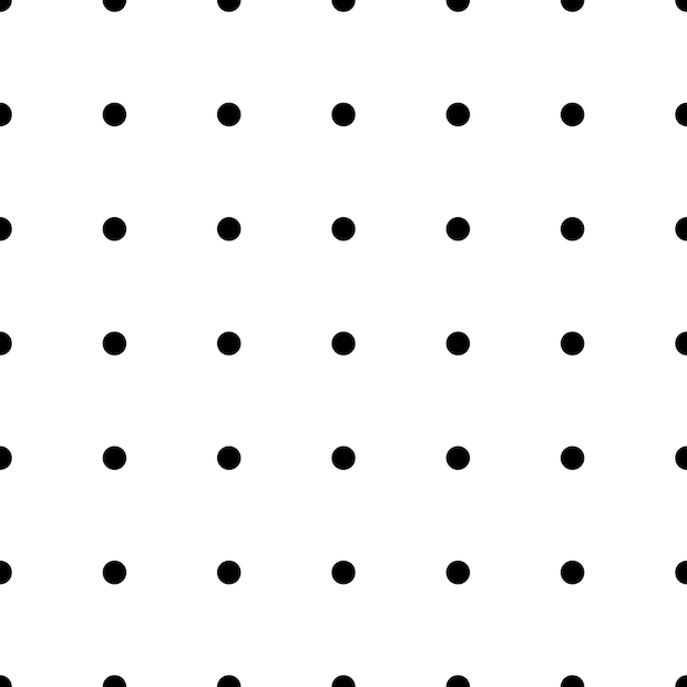 Minimalismo geometrico del fondo di vettore dei punti neri del modello senza cuciture