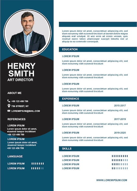 Minimalista modello di curriculum vitae o curriculum Vitae più venduto