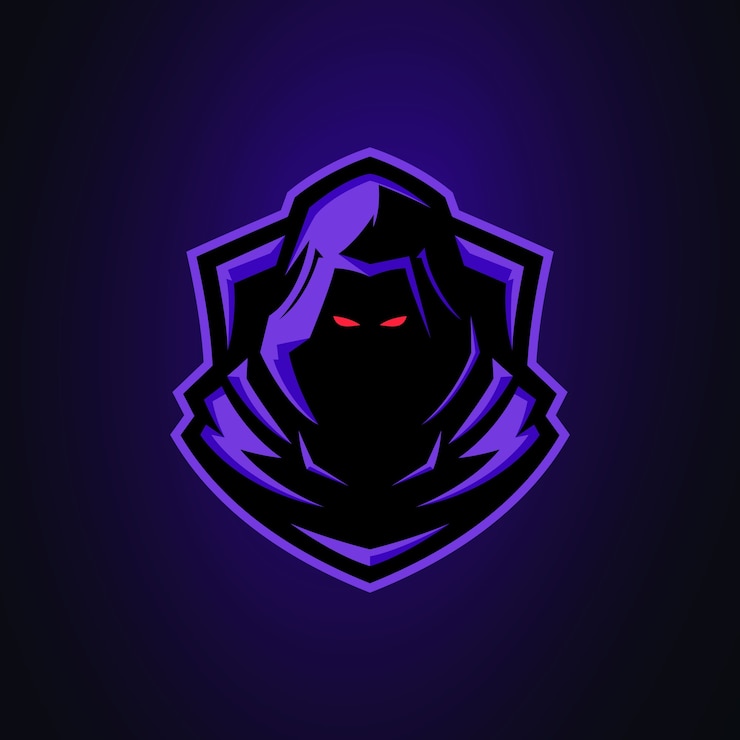 Vettore misterioso logo mascotte