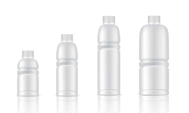 Mock up Realistic Plastic Packaging Product 