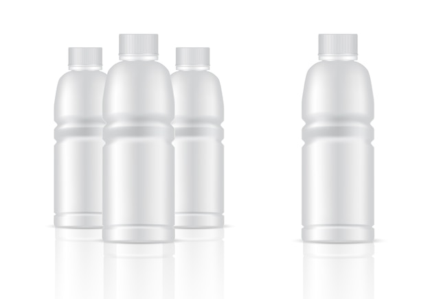 Mock up Realistic Plastic Packaging