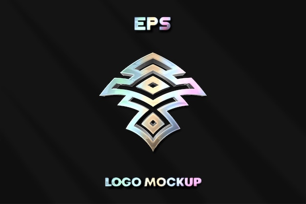 Mockup che può essere utilizzato per testo e logo Logo Mockup