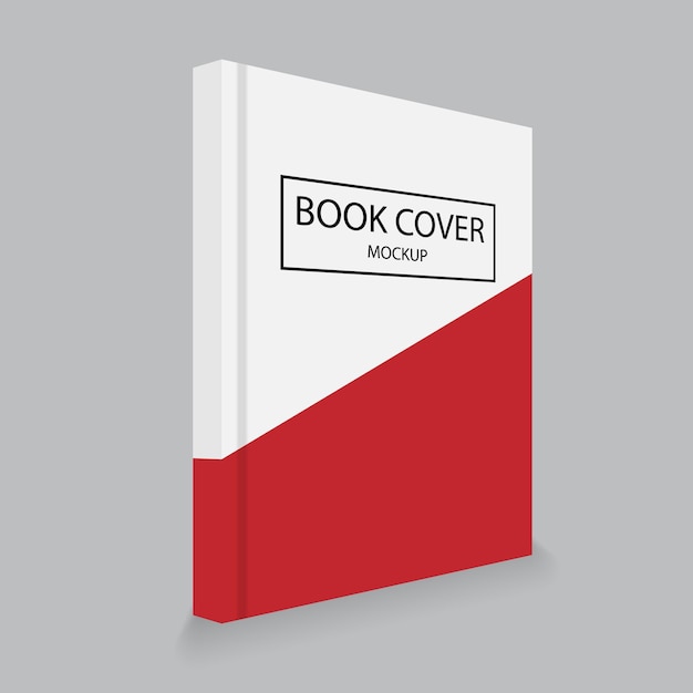 Mockup del libro con copertina minima