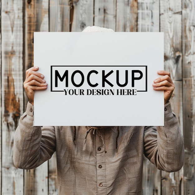 Mockup di avventura all'aperto