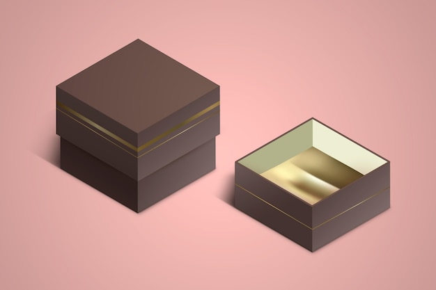Mockup di gioielli 3D realistici