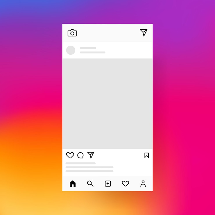 Vettore mockup di social media pagina web blogging concetto di social media vector eps 10