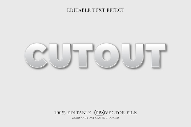 Mockup di testo 3d con effetto testo in stile 3d ritagliato