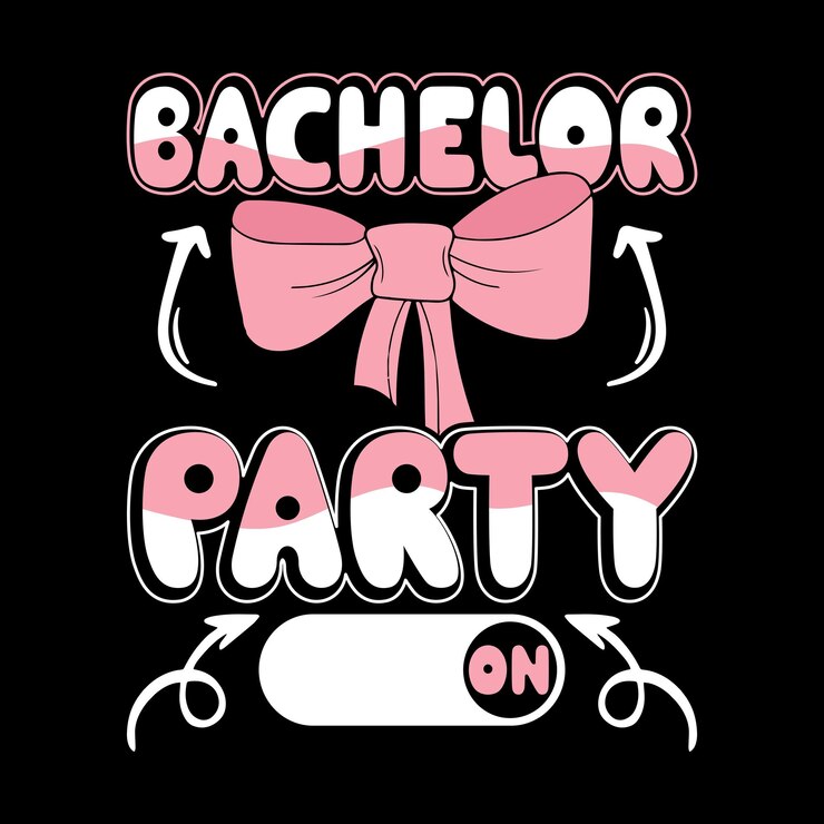 Vettore modalità bachelor party su divertente retro vintage bachelor party t-shirt design