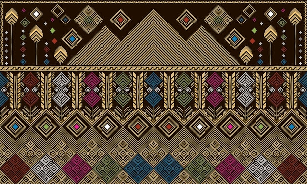 Modelli del Songket della tribù Sasak