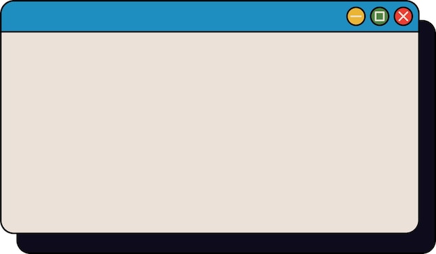 Modelli di browser e finestre di dialogo desktop Elementi dell'interfaccia utente del computer