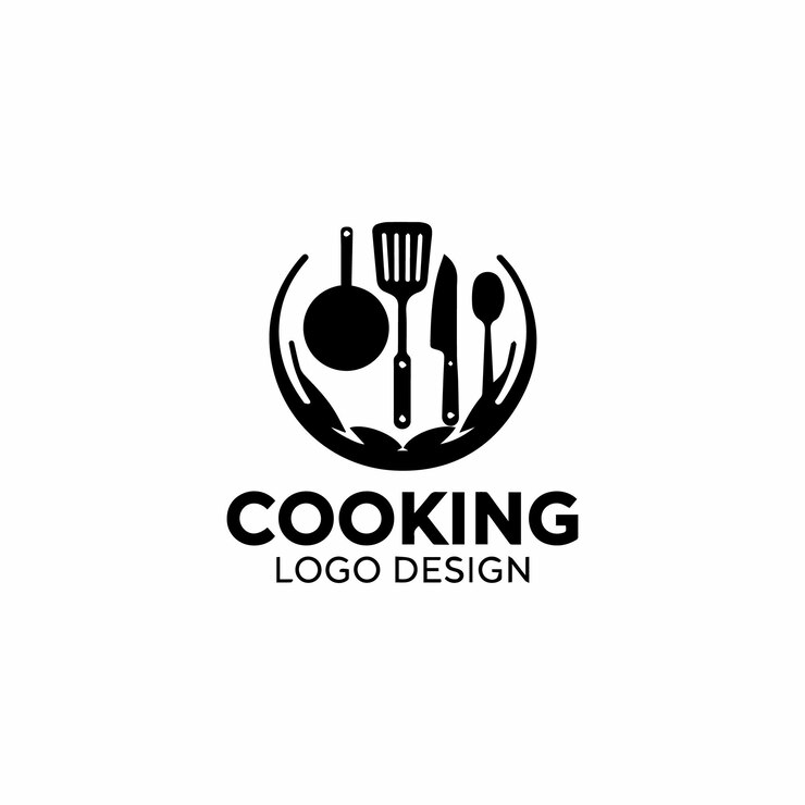 Modelli di logo e poster per la cucina