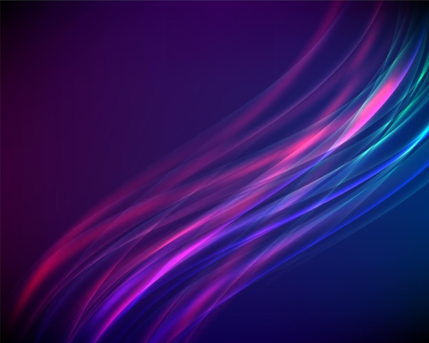 Modelli per la presentazione multiuso Facile layout vettoriale EPS10 modificabile Design brochure pubblicità effetto sfocato su sfondo blu viola evento festa volantino biglietto da visita elemento del sito web