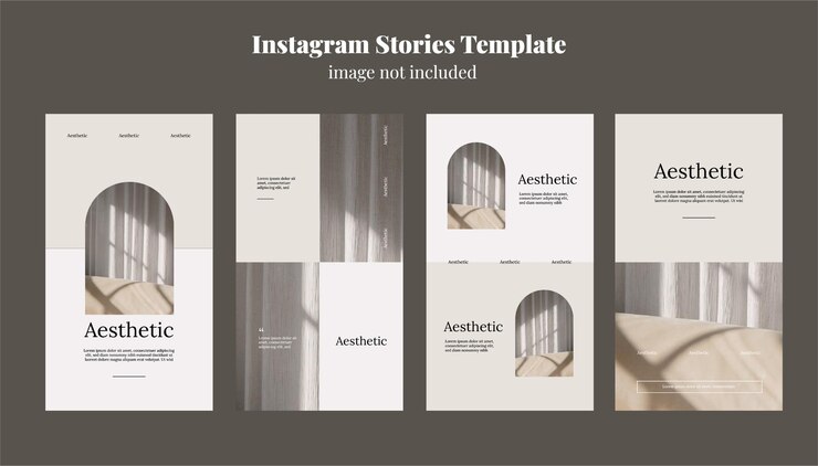 Modello 77 di storie Instagram estetiche