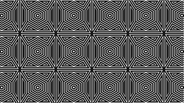 Modello astratto di linee piatte lineari