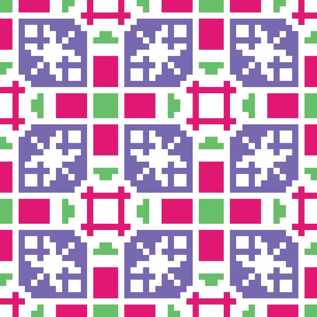 modello astratto di pixel senza cuciture