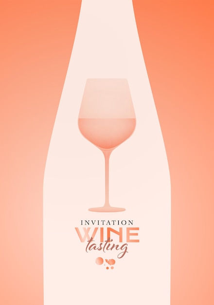 Modello con elementi di vino
