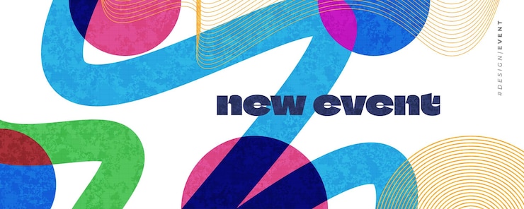 Vettore modello creativo di copertina o banner con stile colorato e minimale per l'identità di marchio, pubblicità o promozione design di layout astratto con effetto di consistenza