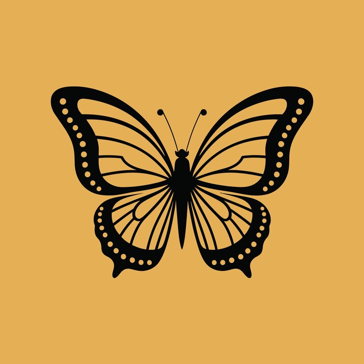modello del logo della gatta