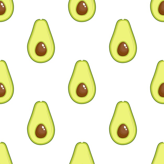 Modello di avocado senza cuciture geometrico