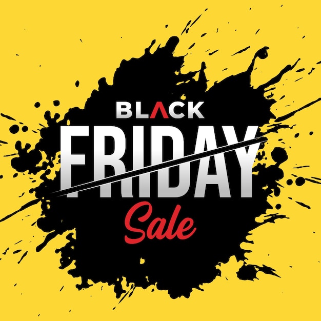 MODELLO DI BANDIERA PIANA DI DESIGN DI VENDITA DI COLORE BLACK FRIDAY