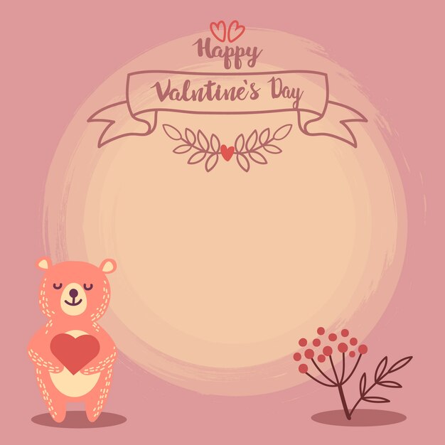 Modello di banner di San Valentino