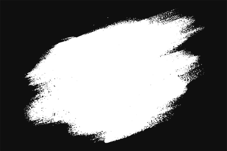Vettore modello di banner tratto di pennello