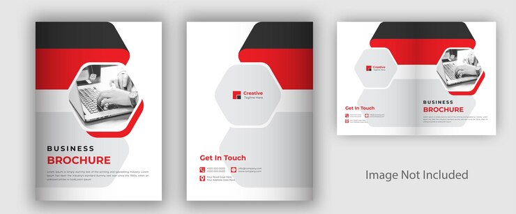 Modello di brochure aziendale creativo