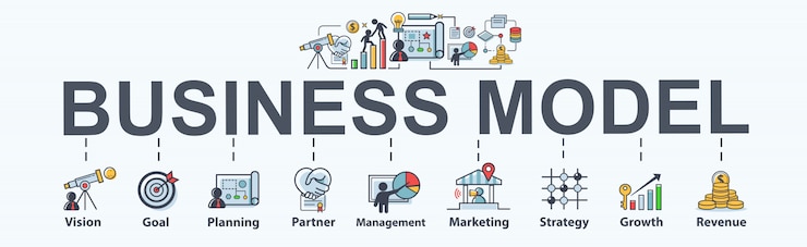 Vettore modello di business banner web icon per business e marketing.