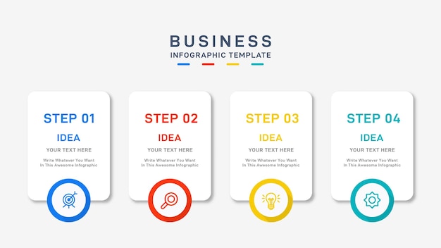 Modello di business infografica