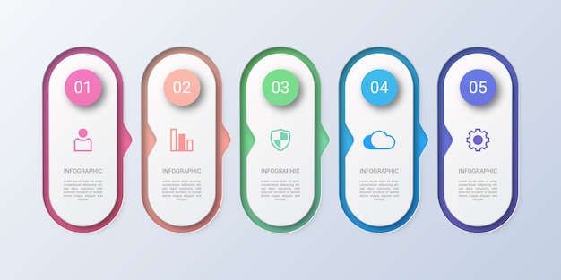 Modello di business infografica