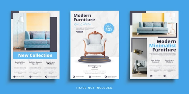 Modello di catalogo di mobili