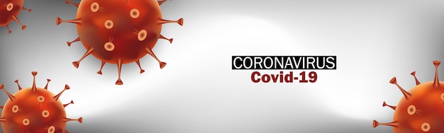 Modello di ceppo virale del romanzo Coronavirus 2019-nCoV Covid-19. Concetto di protezione pandemica da virus