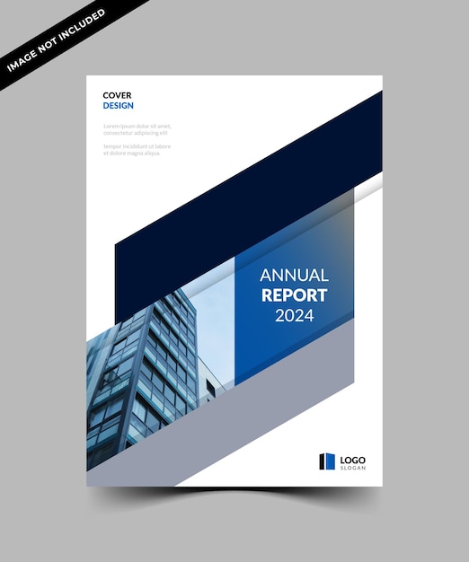 Modello di copertina del rapporto annuale