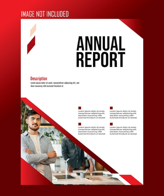 Modello di copertina della relazione annuale