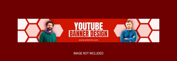 Vettore modello di copertina di youtube e banner per i social media