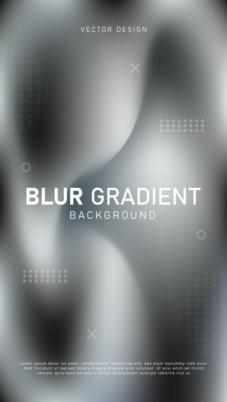 Modello di copertura liquida fluido gradiente astratto. Set di poster moderni con colori grafici vivaci