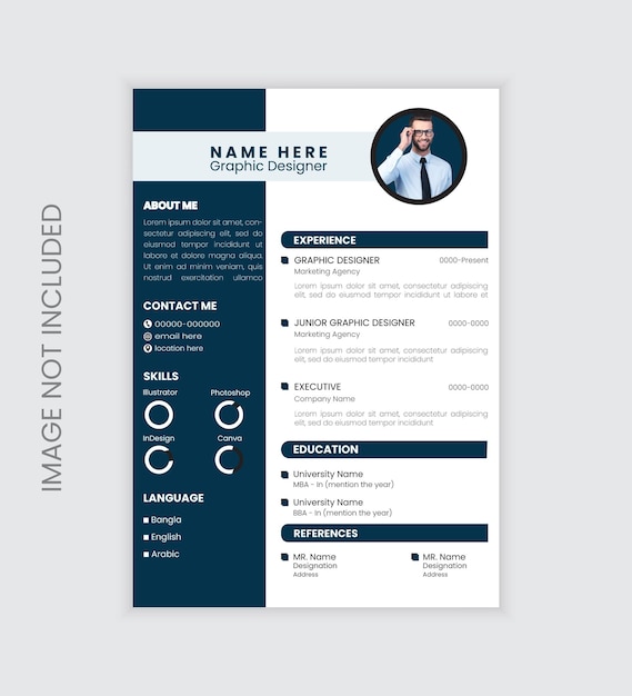 Modello di curriculum vitae professionale
